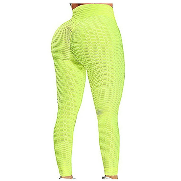 High Waist TIK Tok Yoga Pants Tummy Control Slimming Booty Leggings Workout Running Butt Lift Tights for Women 
